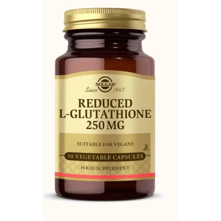 Solgar Reduced L-Glutathione 250 mg 30 Kapsül