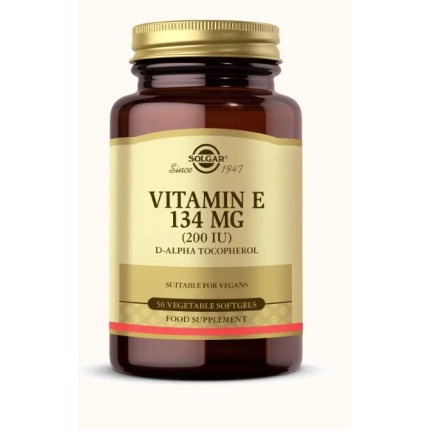 Solgar Vitamin E 200 IU 50 Kapsül