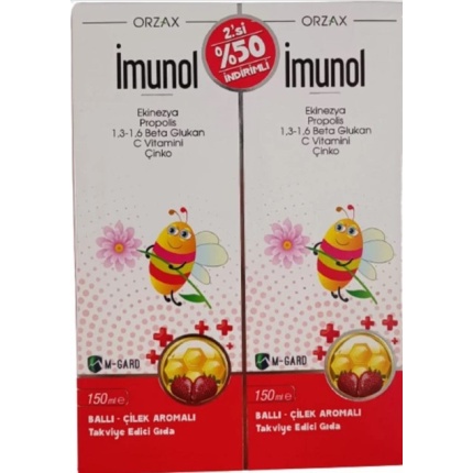 Orzax Imunol Kofre Şurup 2'Li