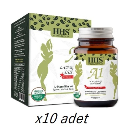 Hhs A1 L-karnitin Ve Lepidyumlu Bitkisel 30 Kapsül X 10 Adet
