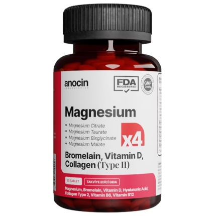 Anocin Magnezyum x4 30 Tablet