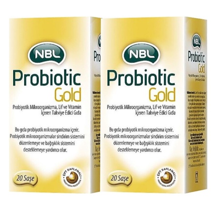NBL Probiotic Gold 20 Saşe 2'li